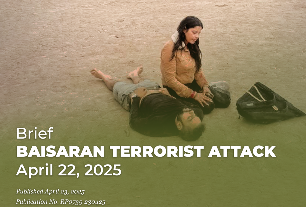 Brief on Baisaran Terrorist Attack – April 22, 2025