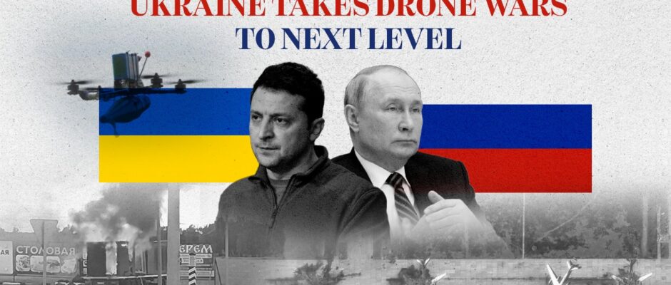 Ukraine Takes Drone Wars to Next Level