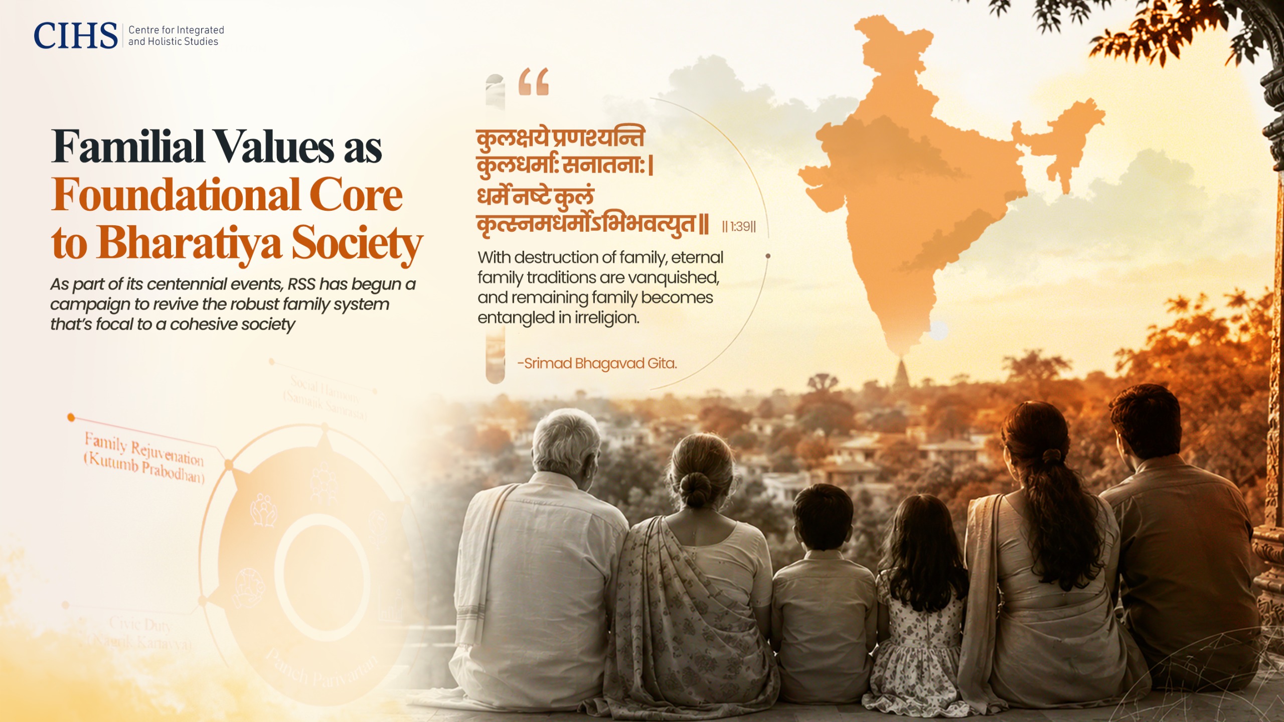 Familial Values as Foundational Core to Bharatiya Society