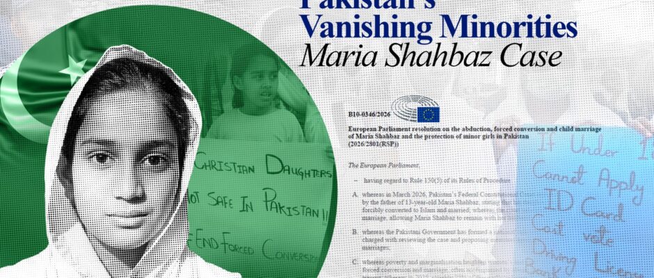 Pakistan's Vanishing Minorities: Maria Shahbaz Case