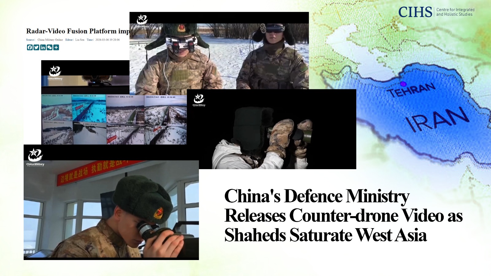China’s Defence Ministry Releases Counter-drone Video as Shaheds Saturate West Asia