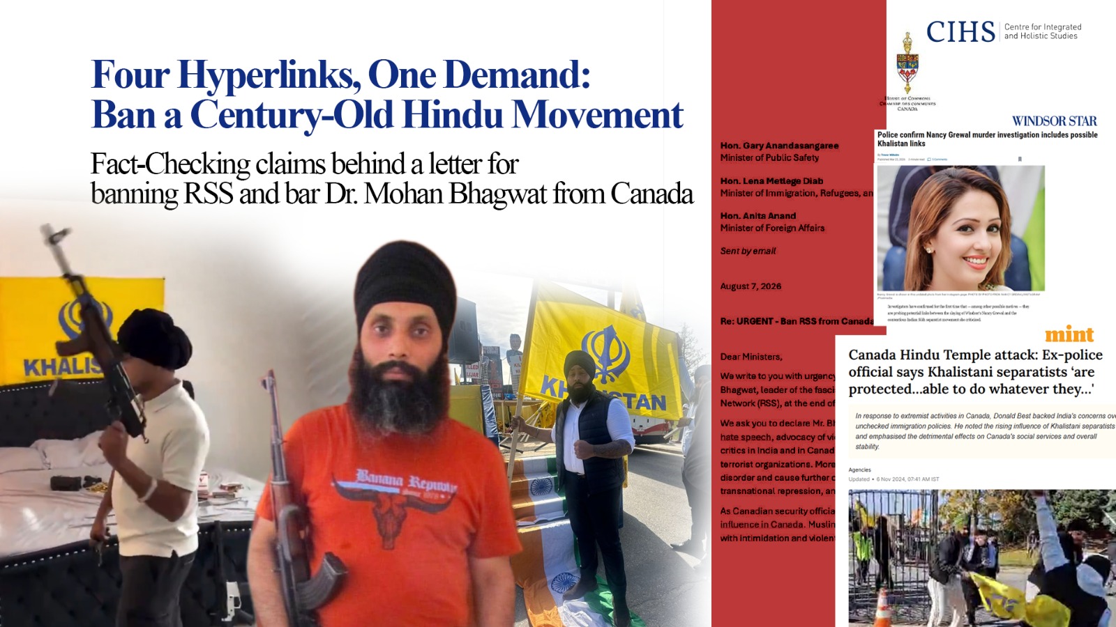 Four Hyperlinks, One Demand: Ban a Century-Old Hindu Movement