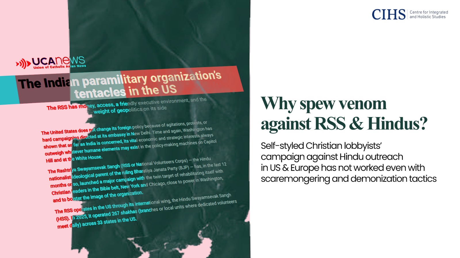Why Spew Venom Against RSS & Hindus?